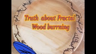 Truth about Fractal wood burning [upl. by Ahsitniuq]