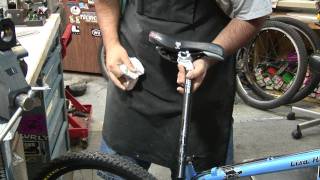 Replacing a Bicycle Seat and Seat Post [upl. by Weikert]