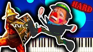 ENTRY OF THE GLADIATORS The Clown Song  Piano Tutorial [upl. by Warde129]