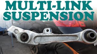 How Multilink Suspension Works [upl. by Eynaffit]