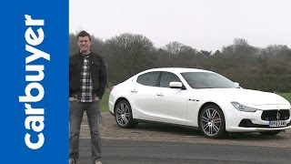 Maserati Ghibli saloon 2014 review  Carbuyer [upl. by Cirek673]