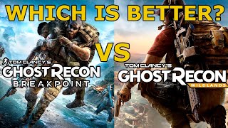 Ghost Recon Breakpoint VS Wildlands 2021Which Is Better Tom Clancys Ghost Recon Comparison [upl. by Noivax416]