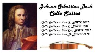 Johann Sebastian Bach  Cello suites in 432 Hz great for reading or studying [upl. by Notlimah]