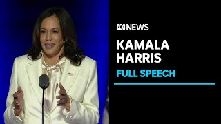 I will not be the last Kamala Harris message to women and people of colour  ABC News [upl. by Zerat223]