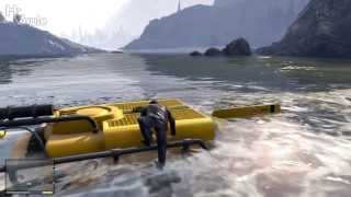 GTA V  Dinghy Submarine amp Scuba Gear Locations [upl. by Hayikat]