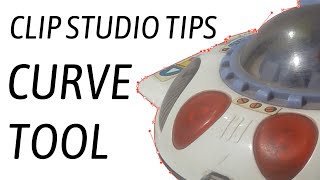 Clip Studio Tips Curve Tools [upl. by Dimitris]