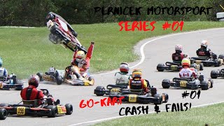 GoKart Crash amp Fail Compilation  Series 01 [upl. by Oijres862]