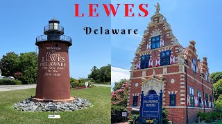 WALK THRU HISTORIC LEWES DELAWARE [upl. by Warrin]