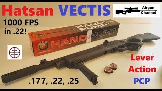 Hatsan VECTIS UpClose w 50 Yard Accuracy amp Chronograph [upl. by Ddarb664]