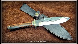 Combat knife Nr998quotBaudejas12quot [upl. by Girovard]